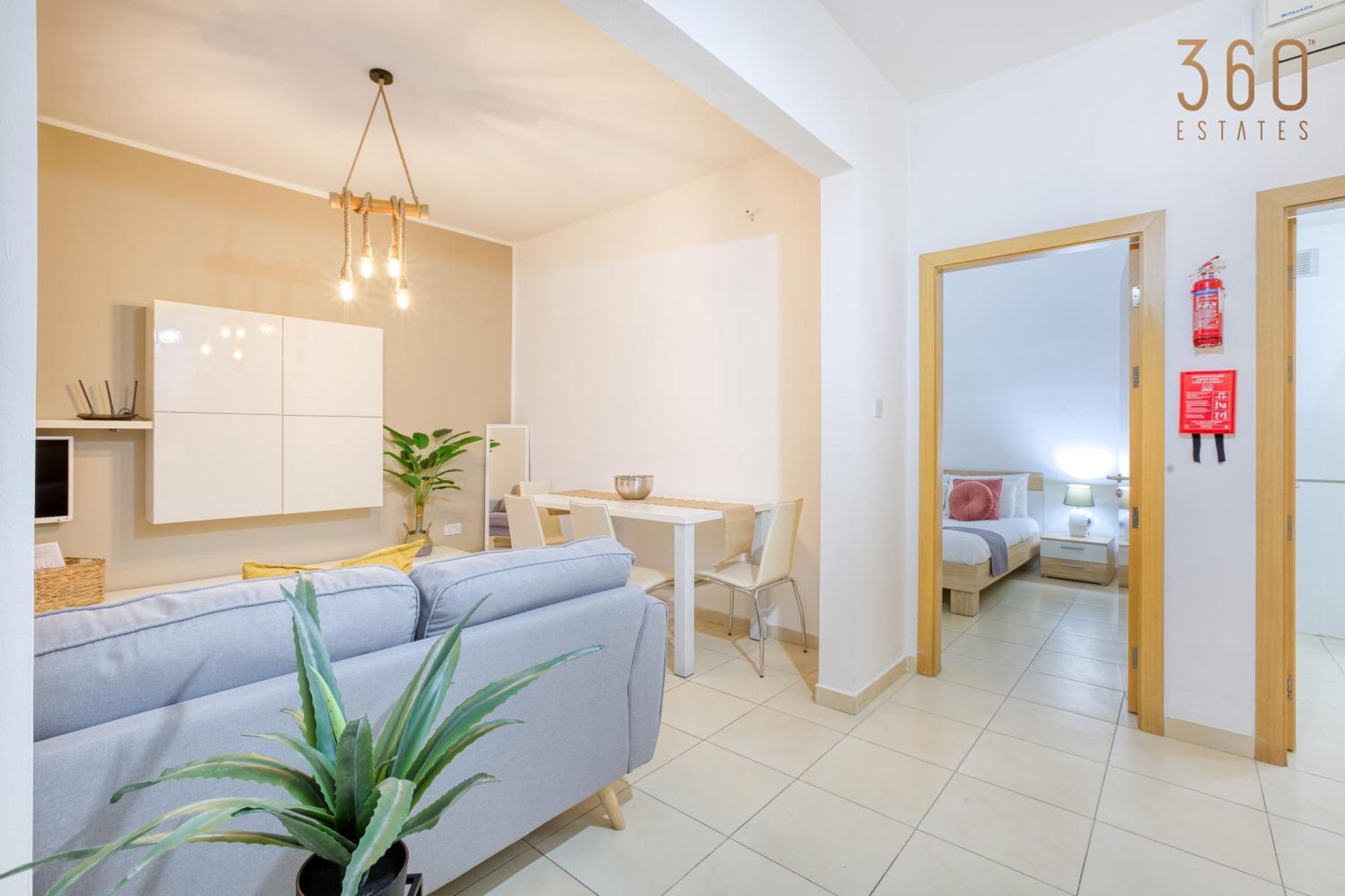 Apartment Modern 1br With Private Balcony In St Julians By 360 Estates