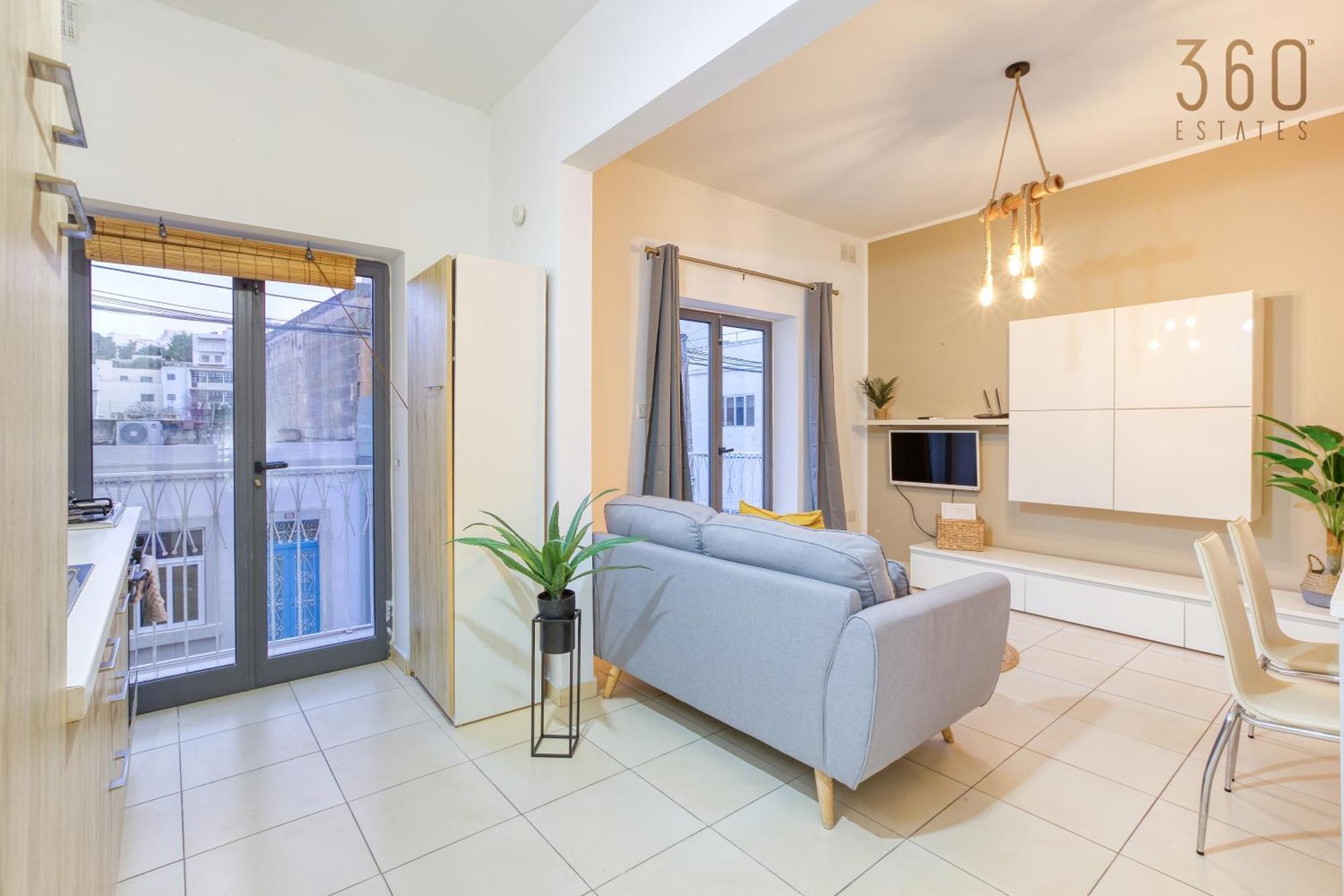 Modern 1br With Private Balcony In St Julians By 360 Estates *